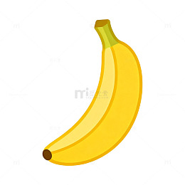 卡通风成熟香蕉插图