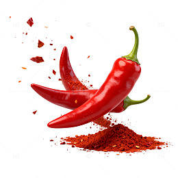 红辣椒粉动态效果创意