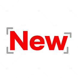 简约红字新标志设计素材
