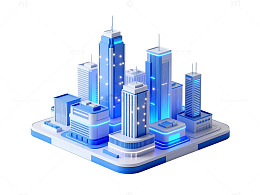 未来都市科技城模型
