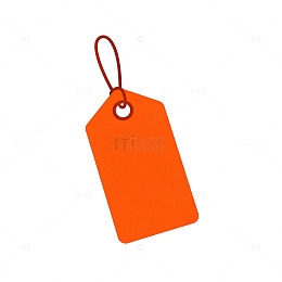 标签橙色商品标识