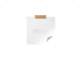 简约便签纸样机展示