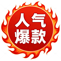 火焰人气爆款商品标志