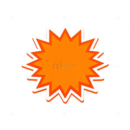 爆炸效果图标设计素材