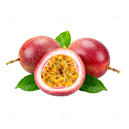 鲜艳百香果水果设计元素