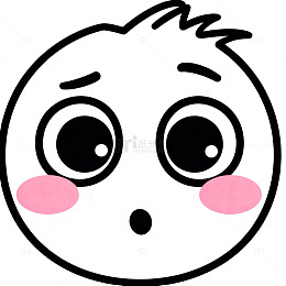 可爱卡通表情头像设计元素