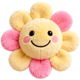 可爱花朵玩偶毛绒玩具