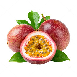 热带水果百香果特写