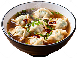 美味汤饺美食片