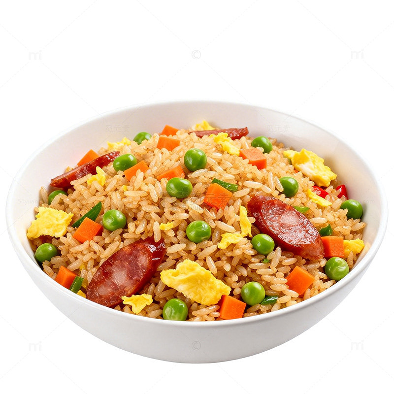 美食炒饭片