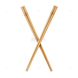 简约风竹筷图案设计元素