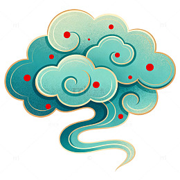中国风祥云图案设计素材