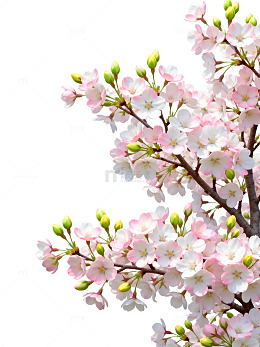 春日樱花盛开美景片