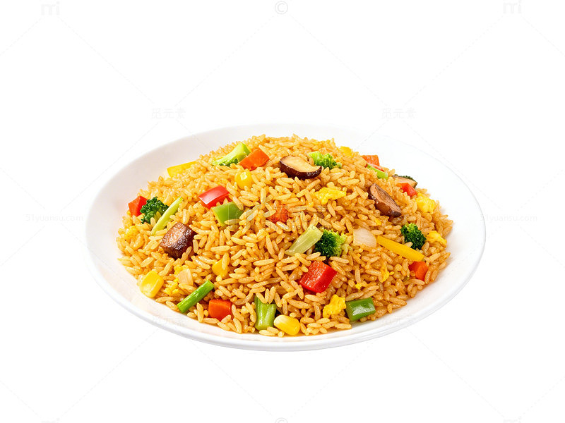 五彩炒饭美味佳肴