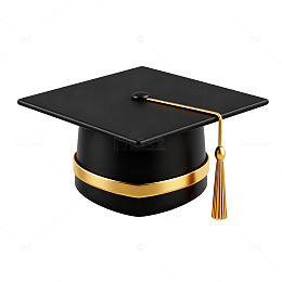 毕业帽矢量图标