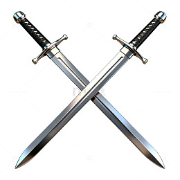 双剑交叉武器插图