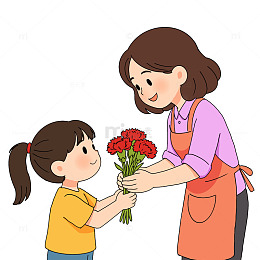 母亲节送花元素