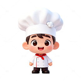 卡通厨师形象设计