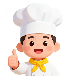 卡通厨师形象设计元素