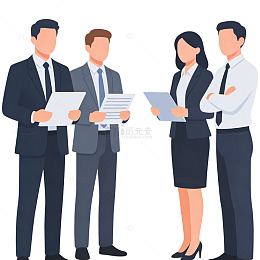 简约卡通风格团队