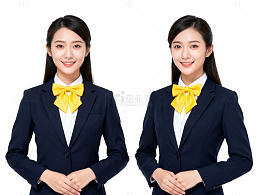 正装女性职业形象照