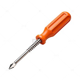 实用橙色螺丝刀工具
