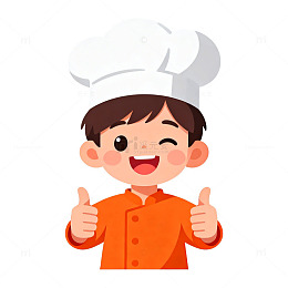 卡通厨师形象设计元素