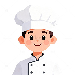 卡通厨师形象设计元素