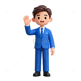 卡通商务人物形象设计素材
