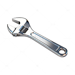 金属活口扳手维修工具