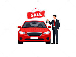 销售汽车广告设计图