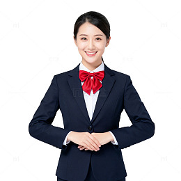 职业女性西装形象照