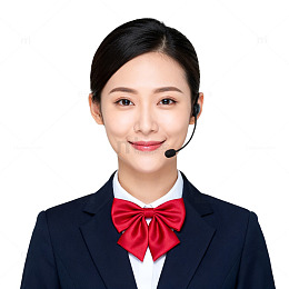 职业女性客服形象照