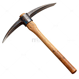 木质手柄镰刀农具图片