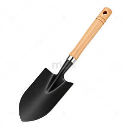 简约风格黑色铲子设计元素