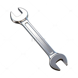 金属扳手工具实拍图