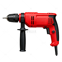 红色电钻工具