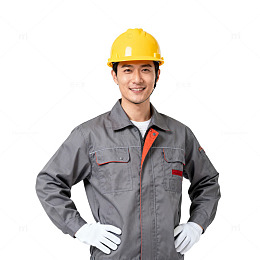 工地工人职业照