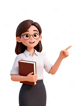 职场女性卡通形象设计素材