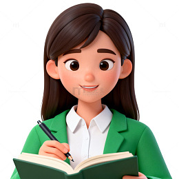 卡通女性写作素材