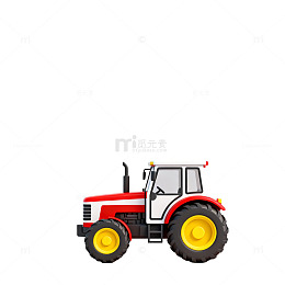 玩具拖拉机模型