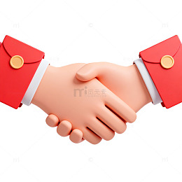 握手合作商务图标
