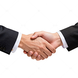 商务办公握手成交