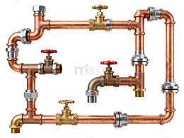 铜管系统配件示意图
