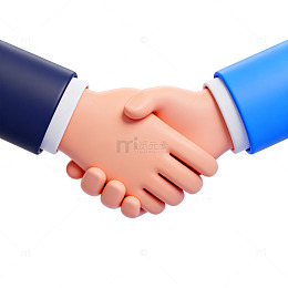 握手合作商务洽谈