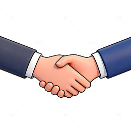 商务握手合作图片
