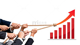 拔河竞争柱状图