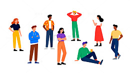 多彩人物插画合集