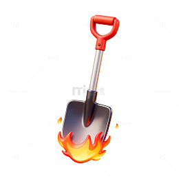 火焰铲子创意设计图