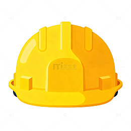 安全帽工地施工装备矢量图标